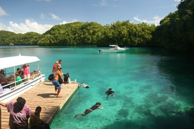 Озеро Медуз, Палау