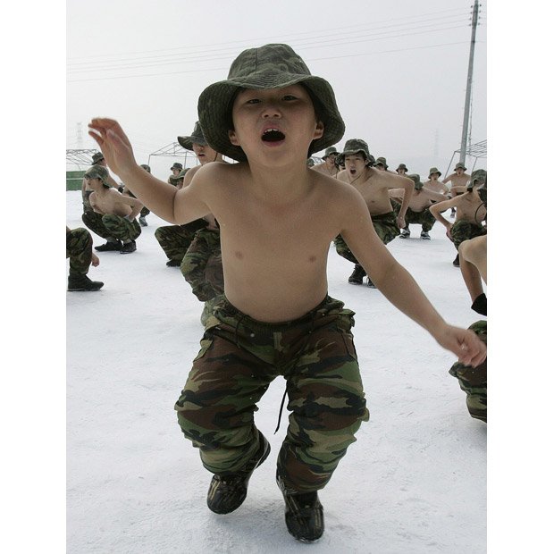 Детский спецназ в Корее