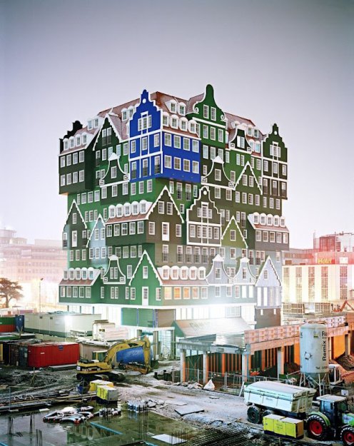 Оригинальный отель-конструктор в Голландии