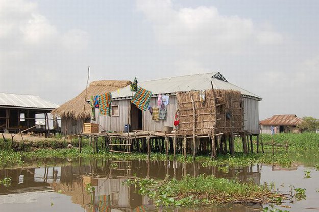 Ganvié - африканская деревня на воде
