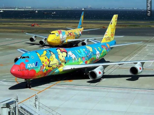Креативная раскраска самолетов..