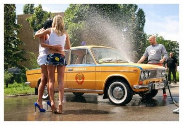 Учимся правильно мыть машину