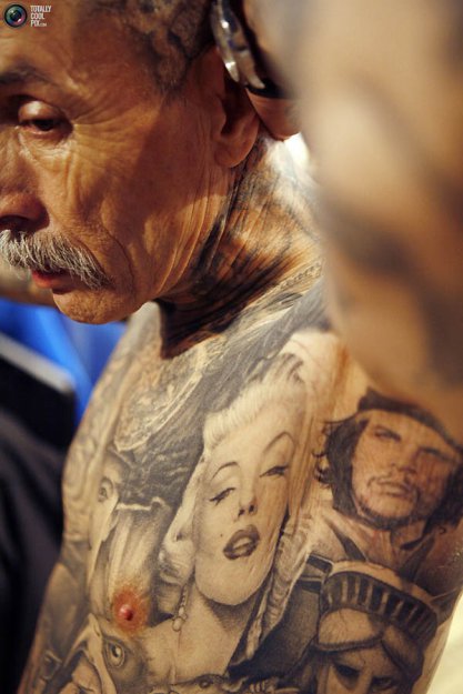 Татуировка -  один из видов авангардного искусства