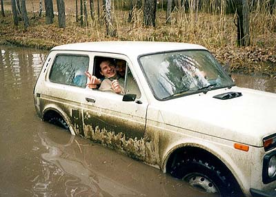 авто в грязи