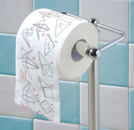 Дизайнерская туалетная бумага!)