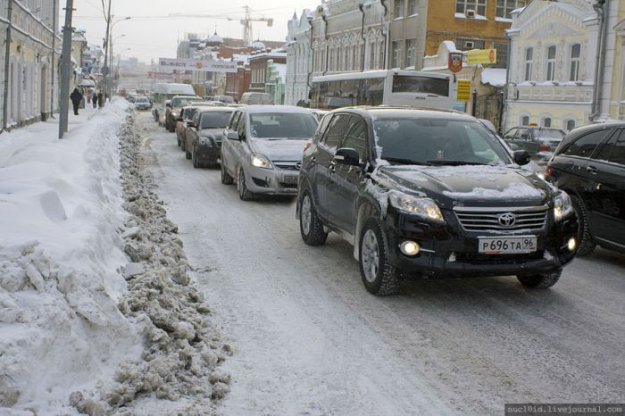 Зимние потопы в Екатеринбурге