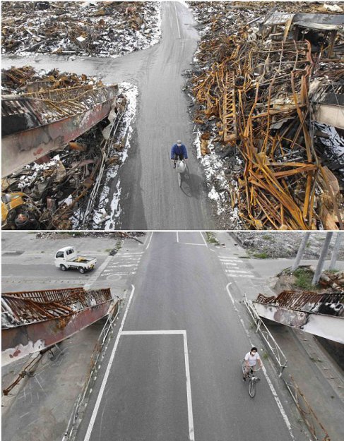 Япония восстанавливается после землетрясения
