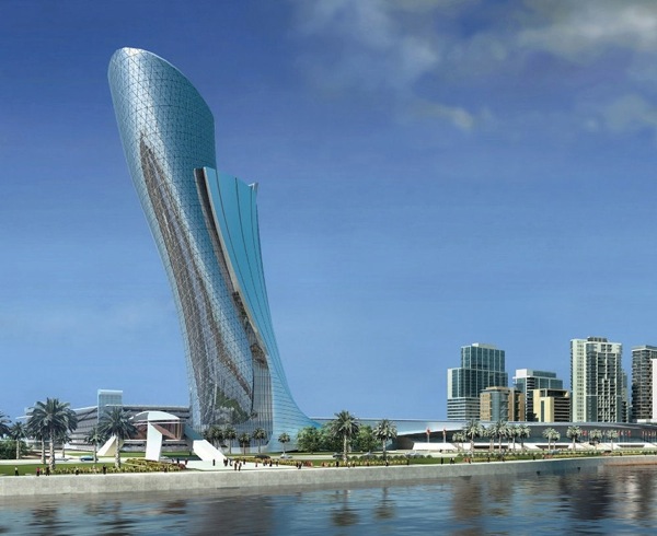 Здание Capital Gate Abu Dhabi обошло Пизанскую Башню