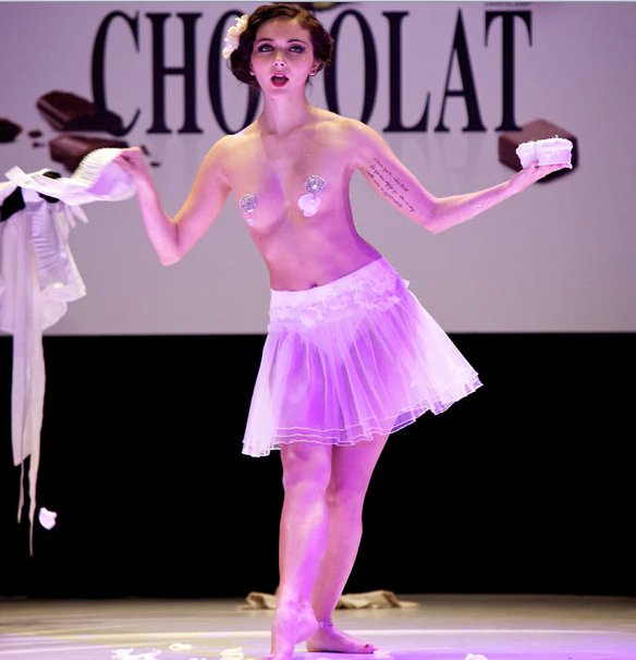 Шоколадное шоу в Париже 2011