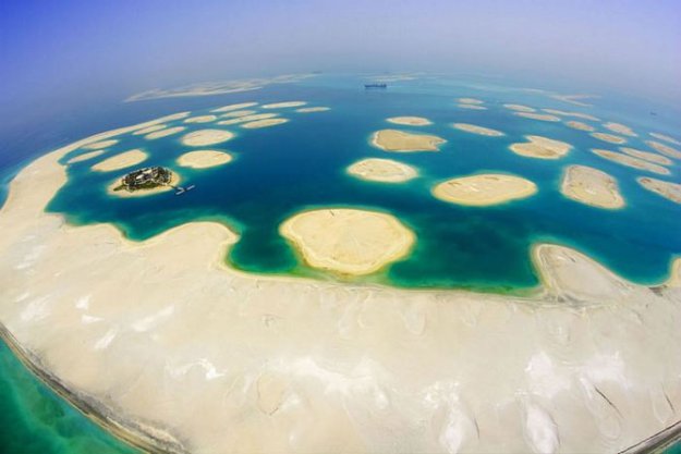 Как создают искусственные острова в Дубае