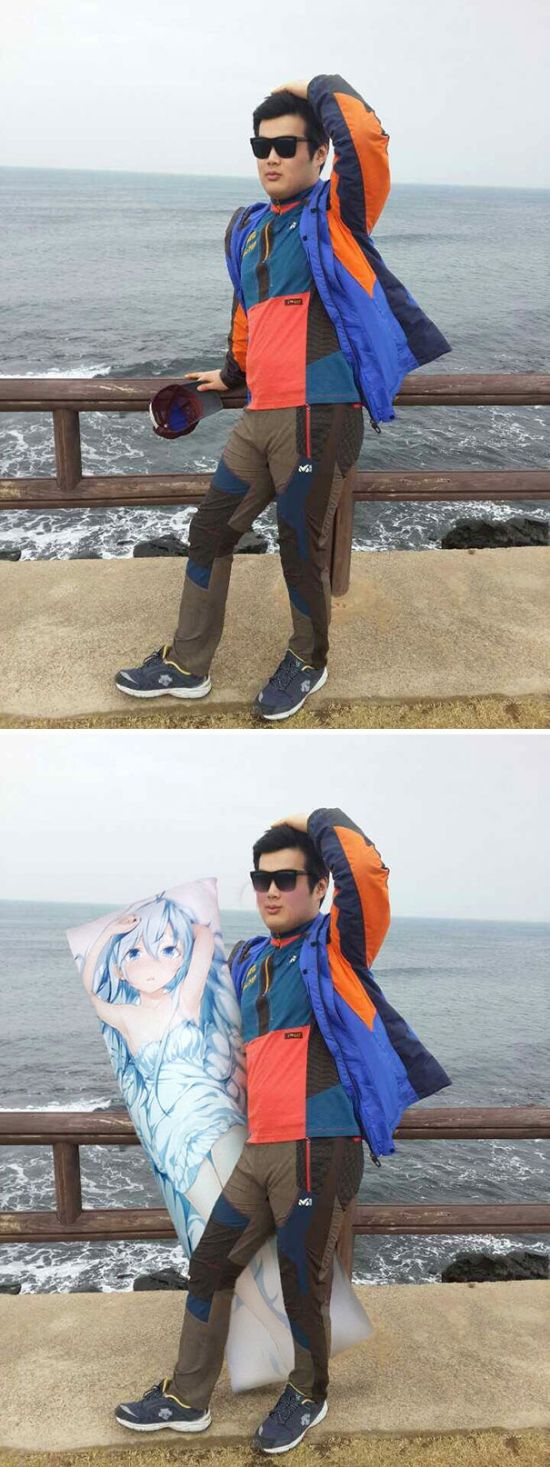 Работы корейских фотошоп-троллей