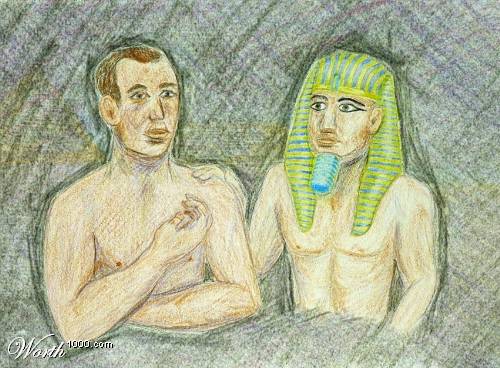 нарисованный Египет