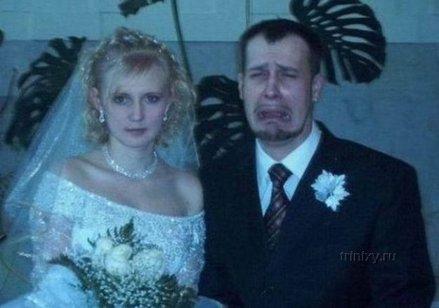 Веселые свадебные фото