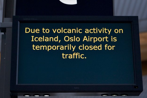 Нелётная погода - последствия извержения вулкана в Исландии - фото