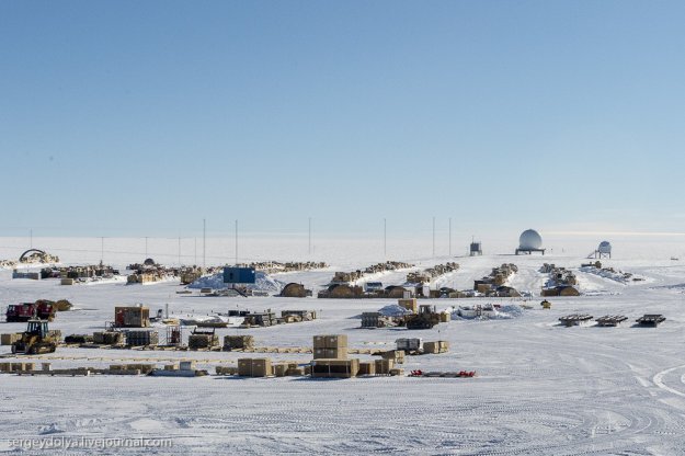 Антарктическая станция на Южном полюсе “Амундсен – Скотт”