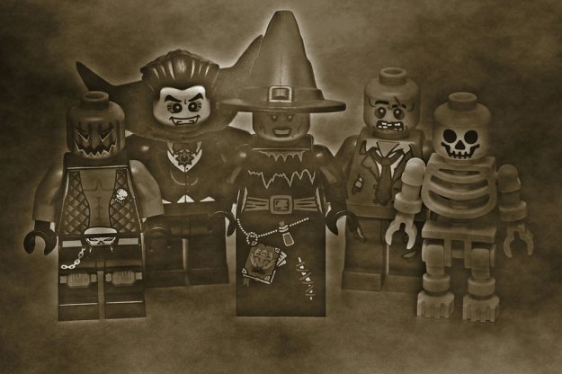 Хеллоуин в стиле Лего