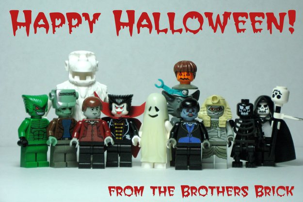 Хеллоуин в стиле Лего