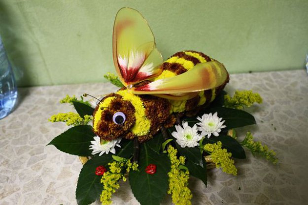 Цветочные зверушки - букетики-игрушки)))))))