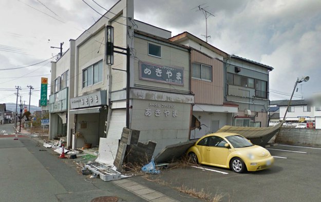 Запретный город Namie, Япония