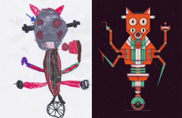 The Monster Project: монстры из детских фантазий, нарисованные профессиональными художниками