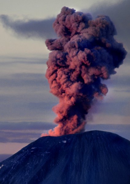 Индонезия-вулкан