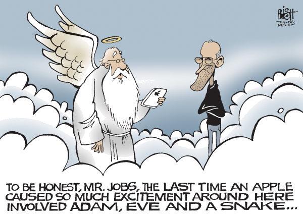 Стив Джобс и его Apple на небесах