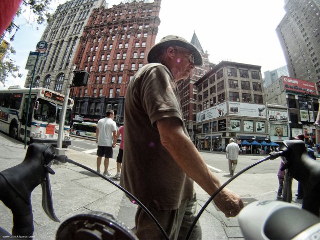 Нью-Йорк глазами дорожного велосипеда
