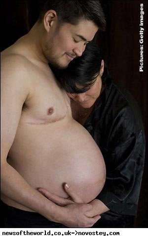 Pregnant man