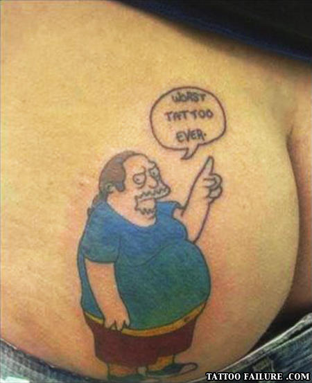 Неудачные татуировки