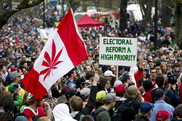 Марши за легализацию марихуаны в разных странах мира