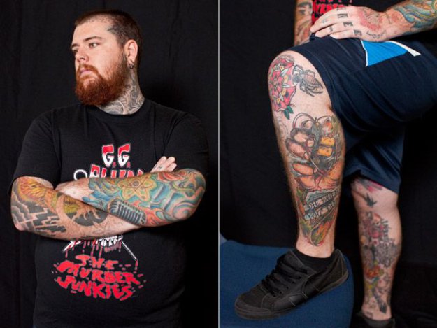 Фестиваль татуировок и модификаций тела в Сиднее.