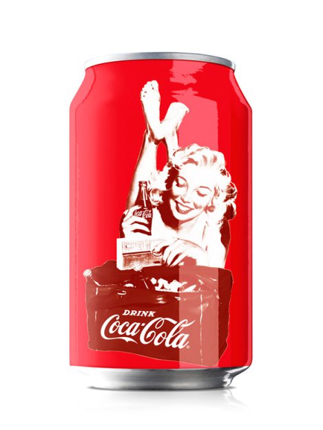 Юбилейное оформление Coca-Cola