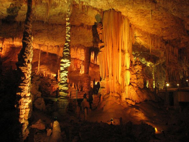 Сталактитовая пещера Сорек в Израиле...