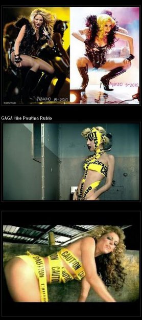 Леди Гага копирует звезд