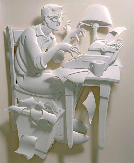 3D-арт из бумаги