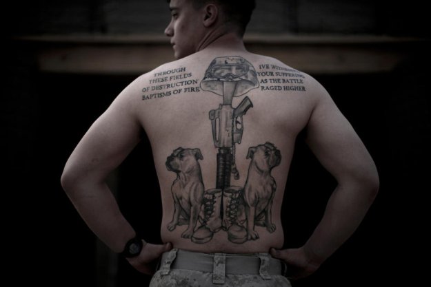 Татуировки американских морских пехотинцев