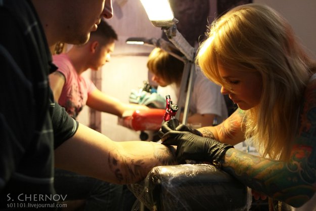 Фестиваль татуировки в Санкт-Петербурге