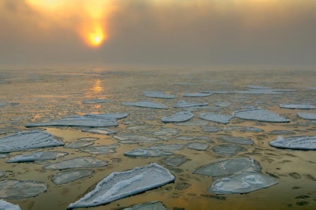 Замёрзшее Чёрное море