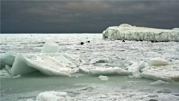 Замёрзшее Чёрное море