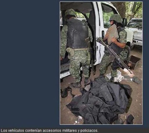 Оружие мексиканских наркоторговцев