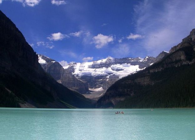Озеро Louise в Канаде