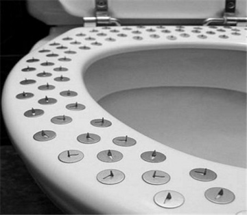 Смешной и шокирующий дизайн туалетов