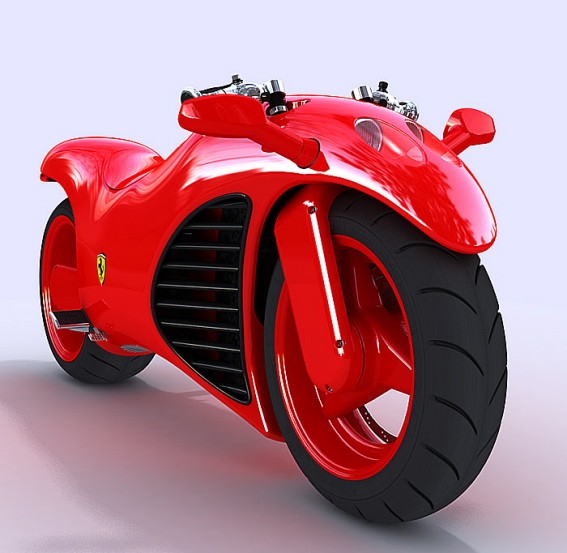 Мотоцикл от Ferrari