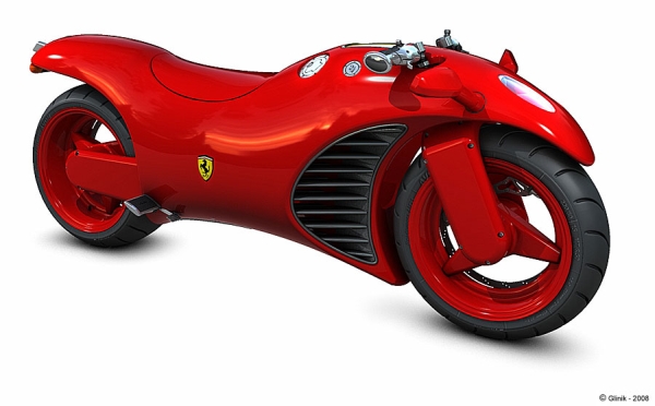 Мотоцикл от Ferrari
