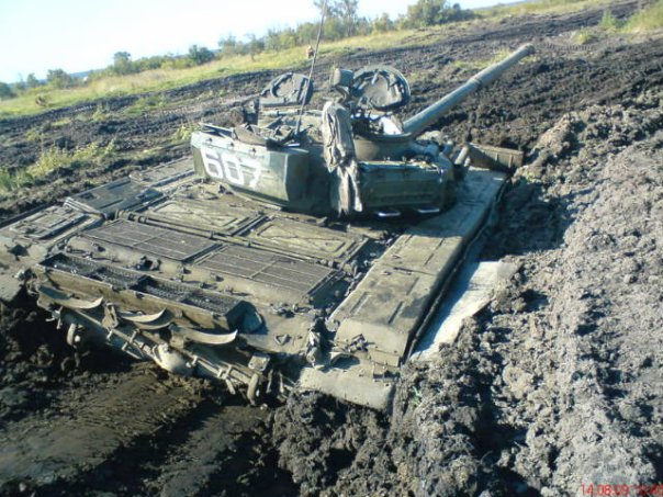 россия, танки, грязь