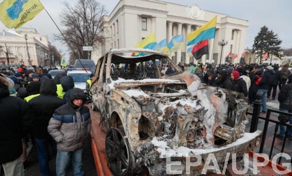 "Евробляхеры" устроили очередную акцию протеста