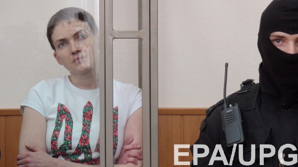 Савченко просит задать Путину вопрос о дате ее возвращения в Украину