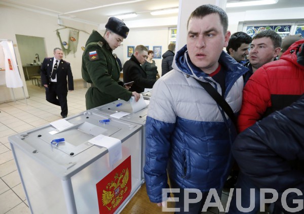 Лишь 34% крымчан были настроены на выборы