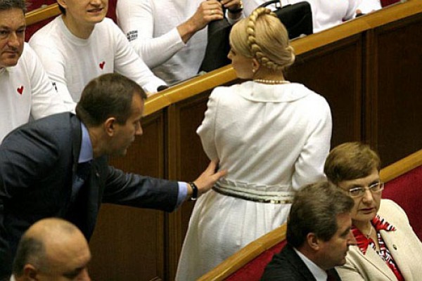 Юлия Тимошенко и Андрей Клюев