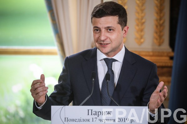 Зеленский в Париже